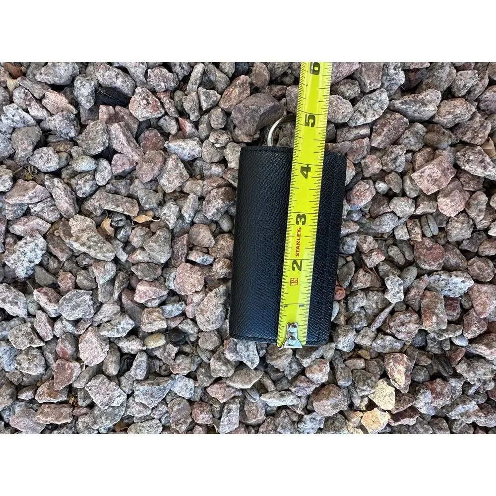 Coach 4 Ring Key Case in Black - F139 - Picture 8 of 8